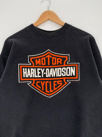 1995 HARLEY DAVIDSON Size L Vintage Sweat-shirt / A2838