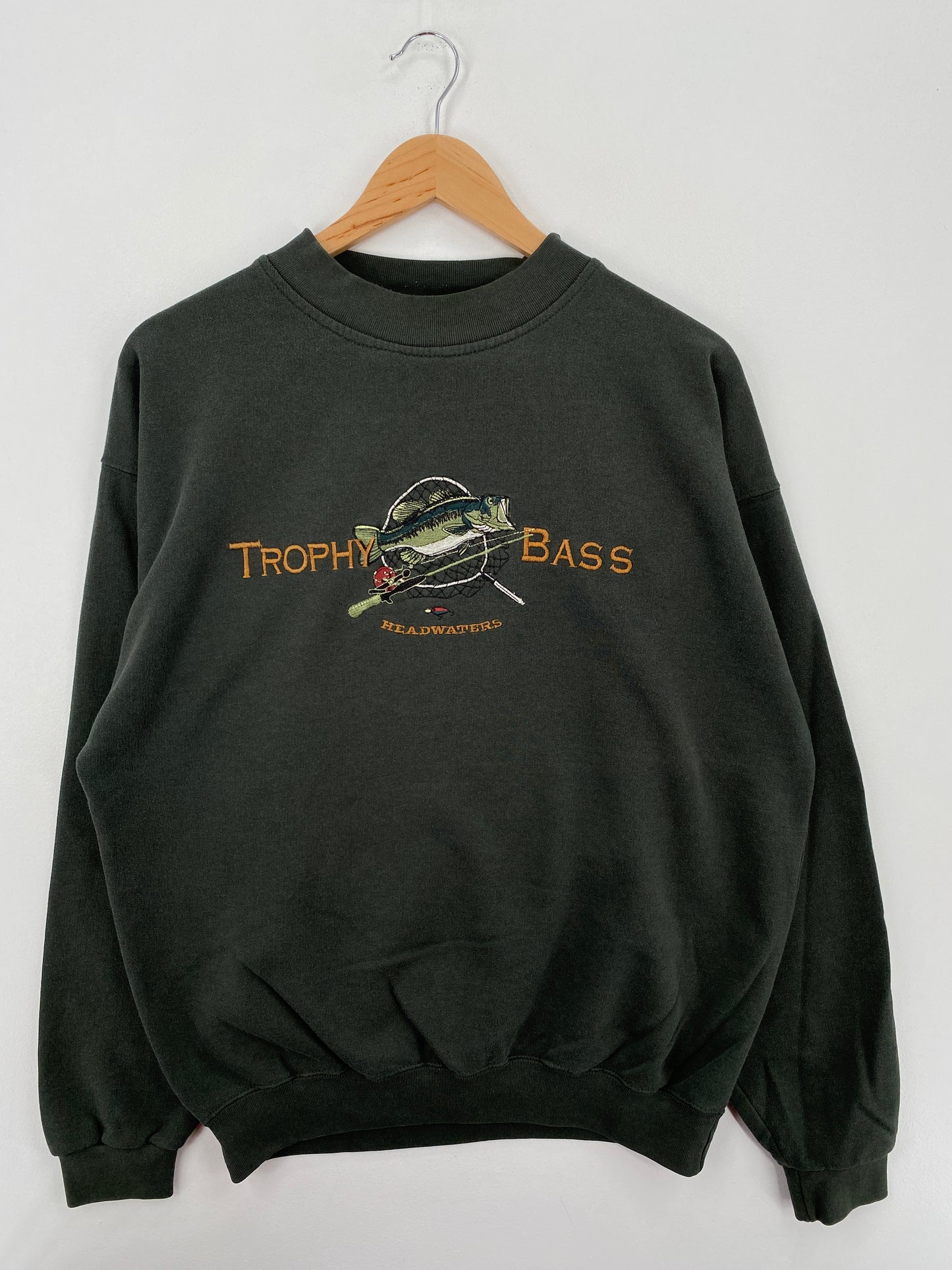 90's TROPHY BASS Size L Vintage Sweat-Shirts / A6668