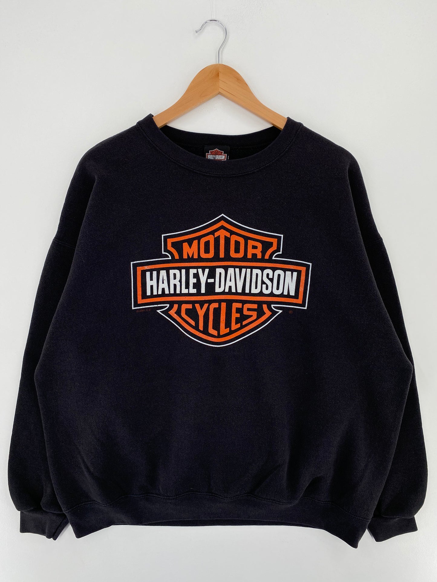 2001 HARLEY DAVIDSON Size XL Vintage Sweat-shirt / A2841