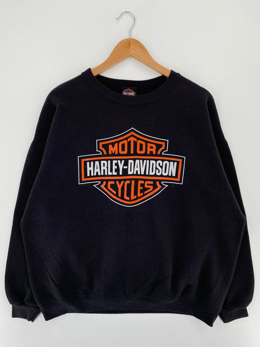 2001 HARLEY DAVIDSON Size XL Vintage Sweat-shirt / A2841