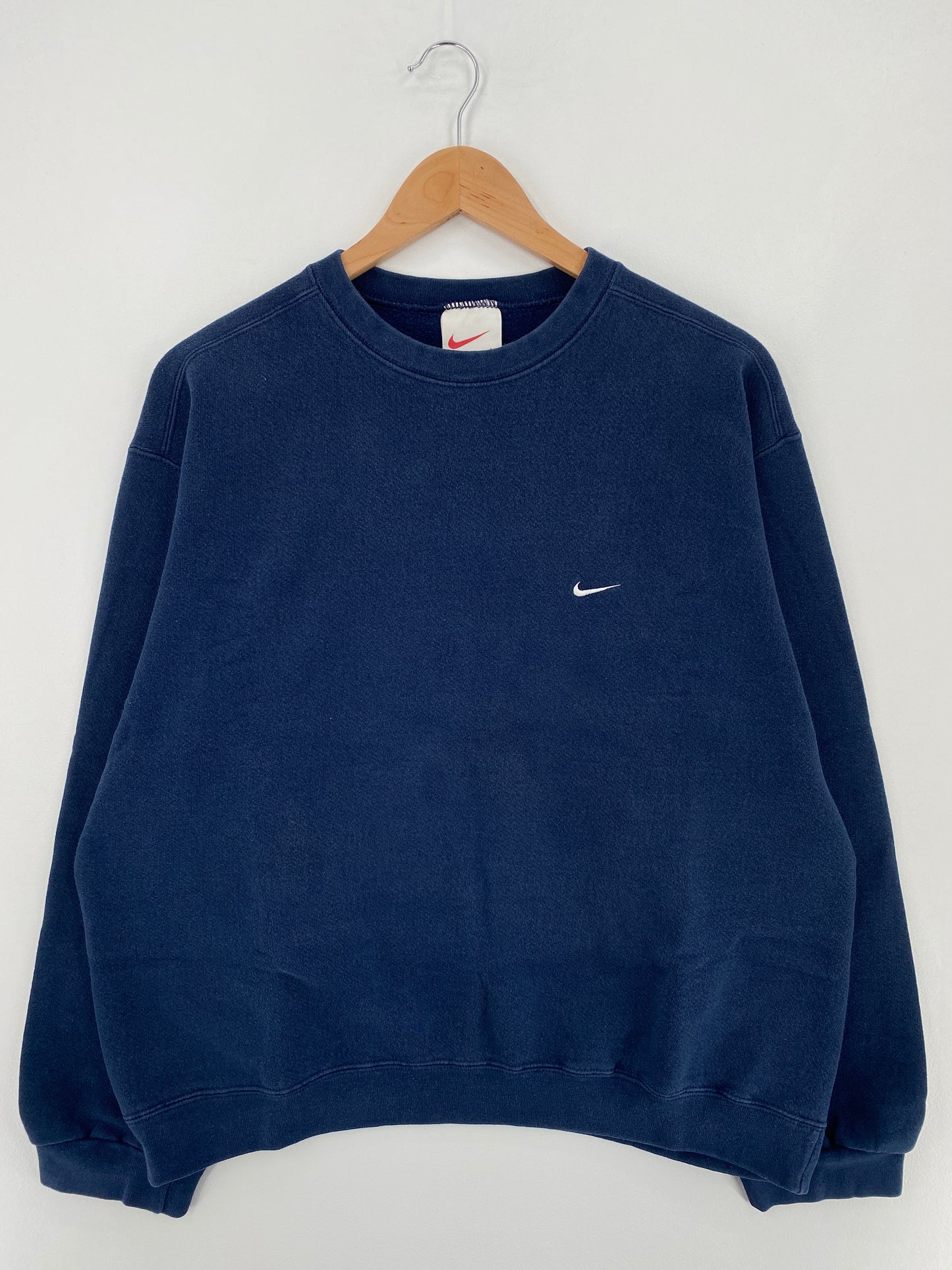 90’s NIKE MINI SWOOSH Size L Vintage Sweat-shirt / E601
