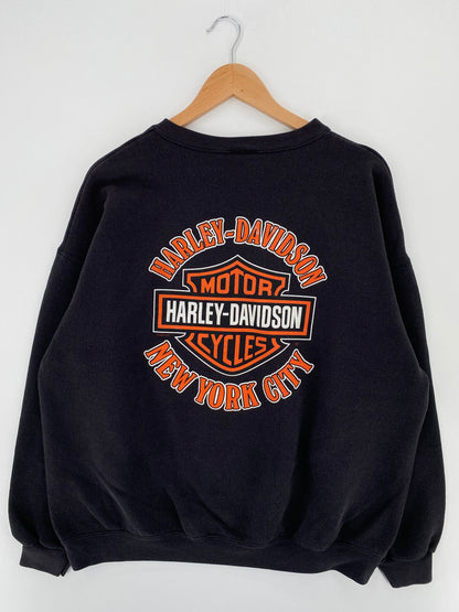 2001 HARLEY DAVIDSON Size XL Vintage Sweat-shirt / A2841
