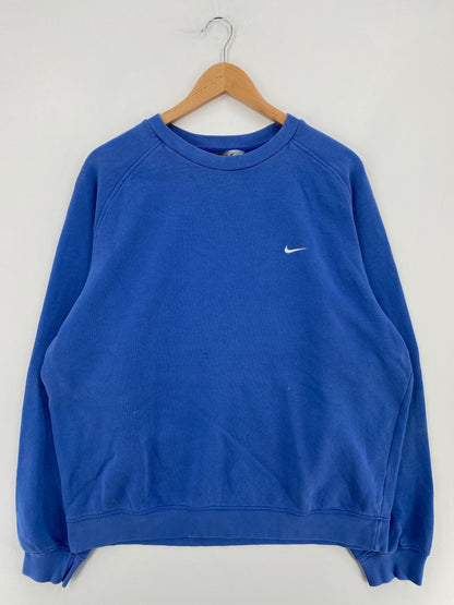 00' NIKE MINI SWOOSH Size XL Vintage Sweat-shirt / E2085S