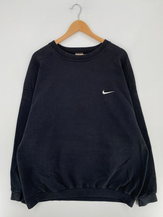 90's NIKE MINI SWOOSH Size XXL Vintage Sweat-Shirt / E2083S