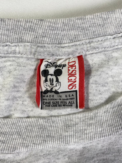 90's DISNEY MICKEY AND MINNIE MOUSE Made in USA Size XL Vintage T-Shirts / A2874