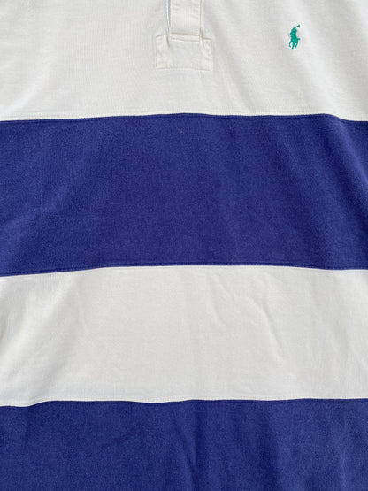 90’s POLO RALPH LAUREN Size L Vintage Rugby-Shirt / E2126R