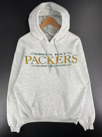 .1995 SALEM x GREEN BAY PACKERS Size L Vintage NFL Hoodie Sweat-shirt / E2138S