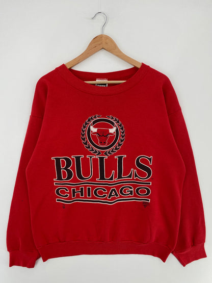 90's CHICAGO BULLS Made in USA Size XL Vintage NBA Sweat-shirt / E2143S