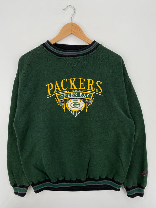 Vintage GREEN BAY PACKERS Size L NFL Sweat-shirt / A6737