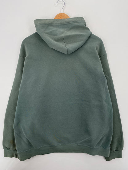 90's NIKE CENTER SWOOSH Size XL Vintage Hoodie Sweat-Shirt / A6779