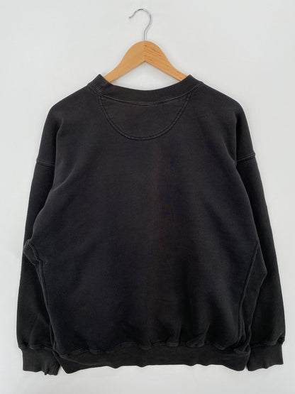 90's NIKE MINI SWOOSH Size No Tag (Approx.L) Vintage Sweat-Shirt / A6783