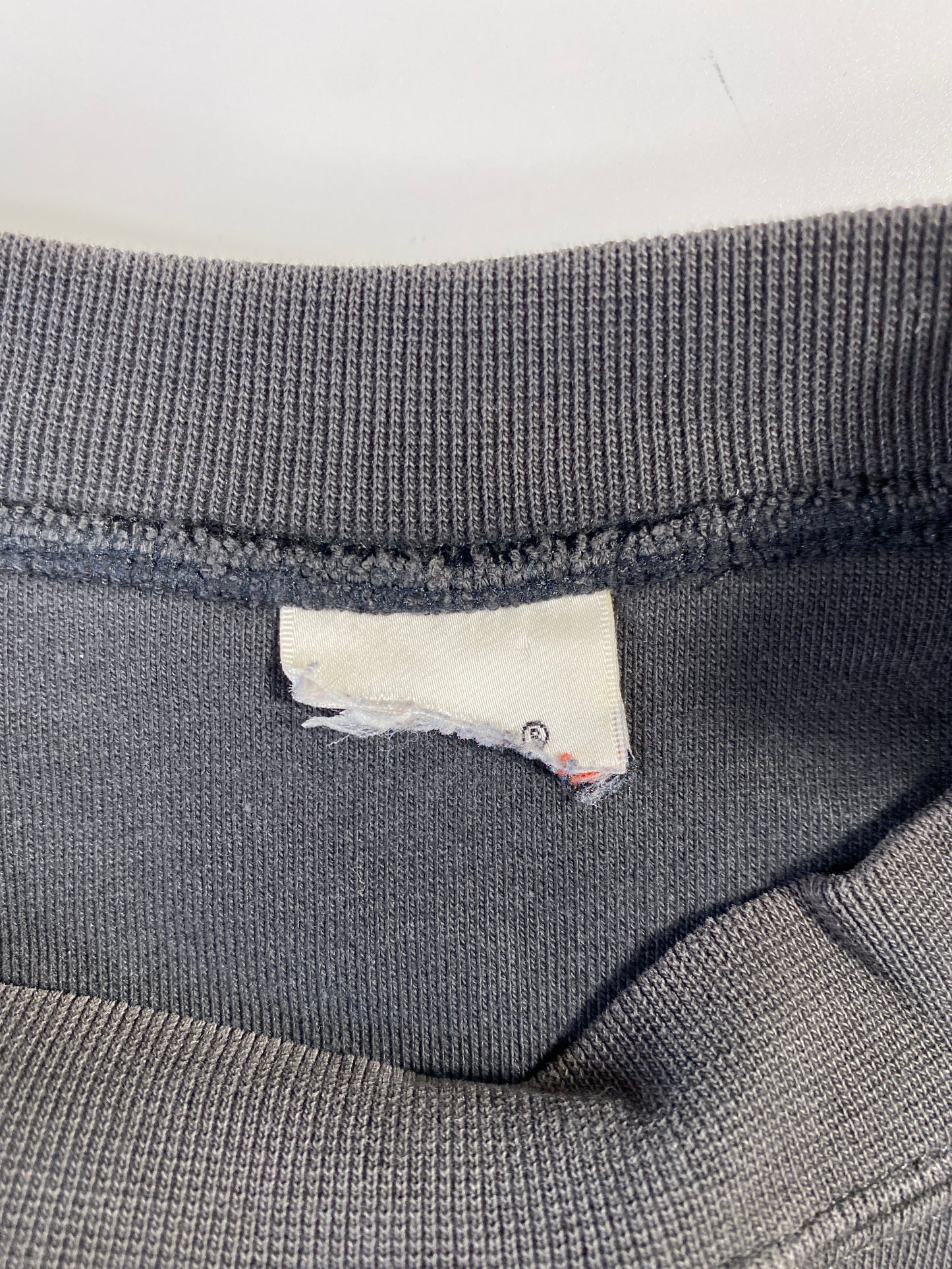 90's NIKE MINI SWOOSH Size No Tag (Approx.L) Vintage Sweat-Shirt / A6783