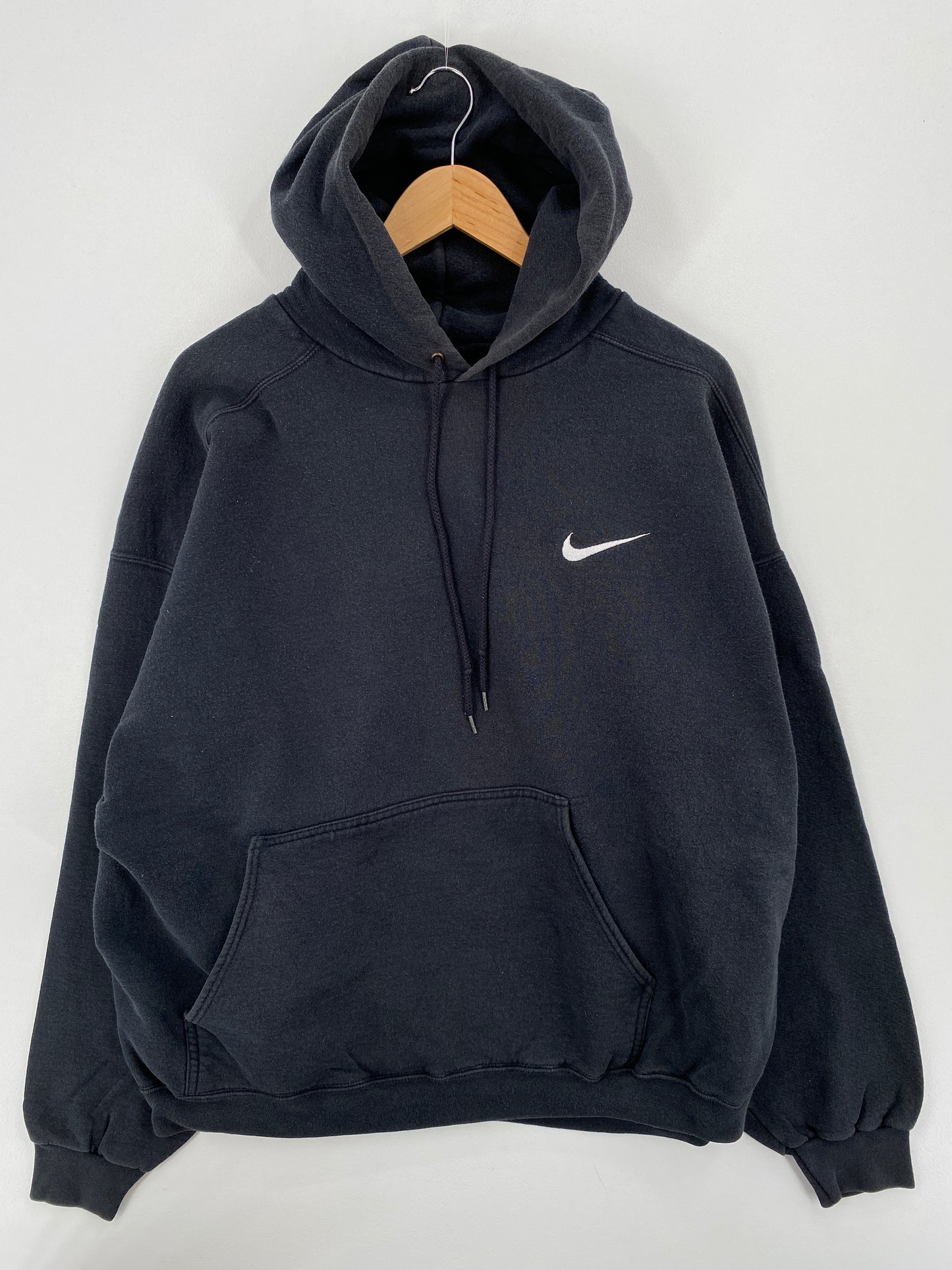 90's NIKE MINI SWOOSH Made in USA Size XXL Vintage Hoodie Sweat-Shirt / A6784