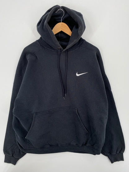 90's NIKE MINI SWOOSH Made in USA Size XXL Vintage Hoodie Sweat-Shirt / A6784