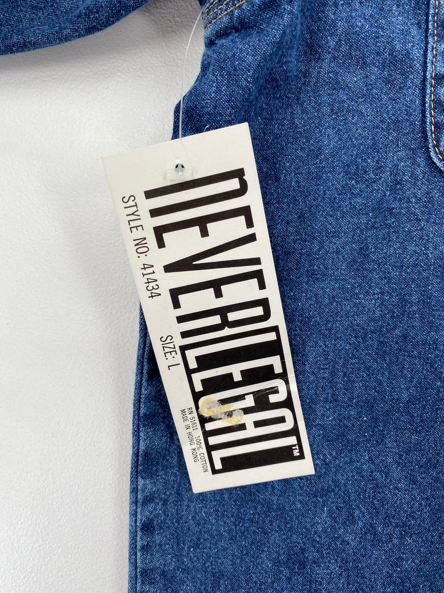 .90’s DEADSTOCK NEVER LEGAL Size L Button down Shirts / A6955