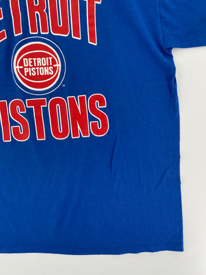 80’s DETROIT PISTONS Made in USA Size XL Vintage NBA T-Shirts / A2915