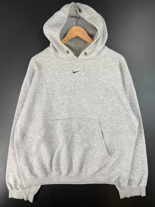 90's NIKE CENTER SWOOSH Made in USA Size L Vintage Hoodie Sweat-Shirt / A7002