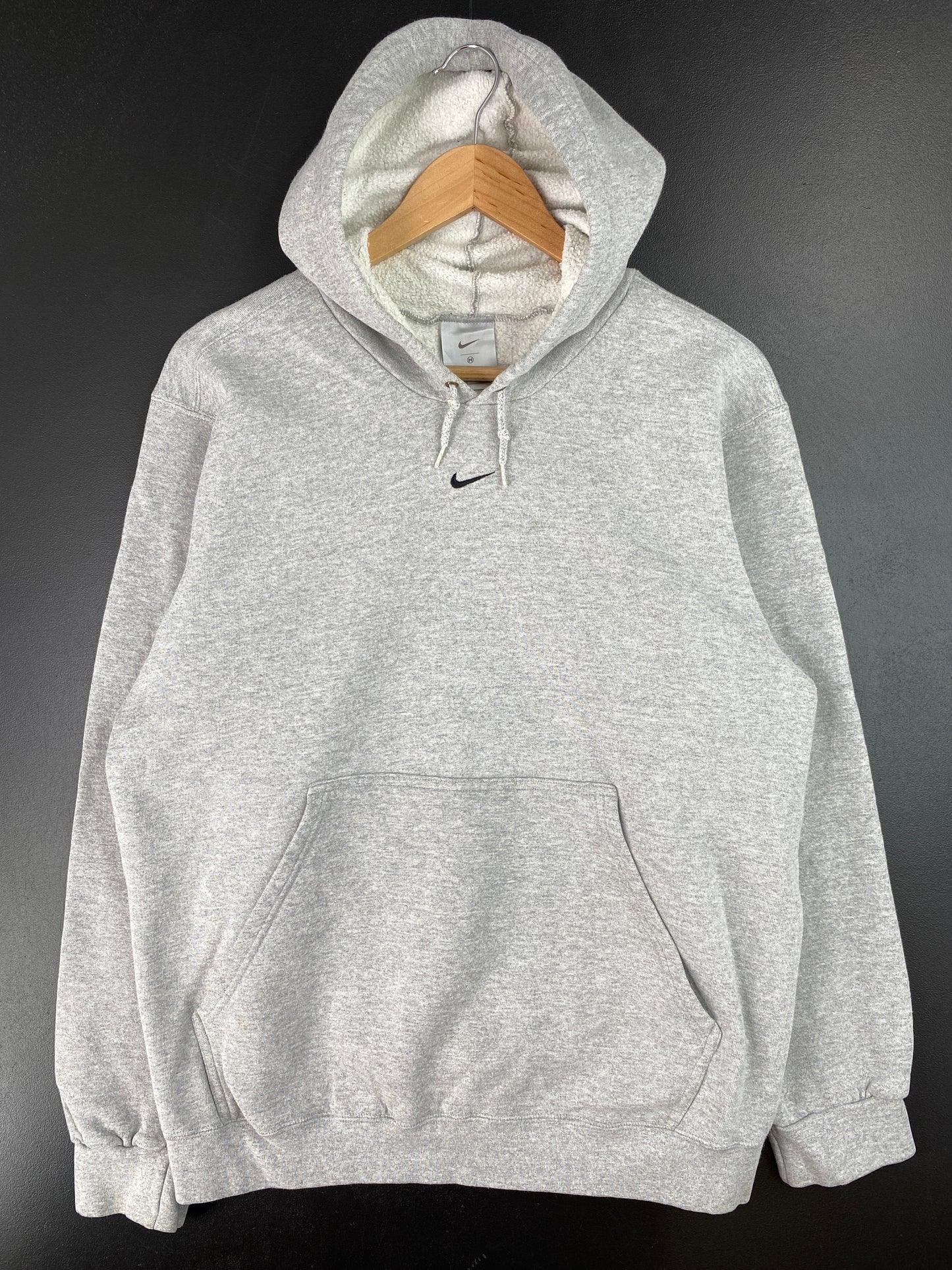 90's NIKE CENTER SWOOSH Size M Vintage Hoodie Sweat-Shirt / A7003