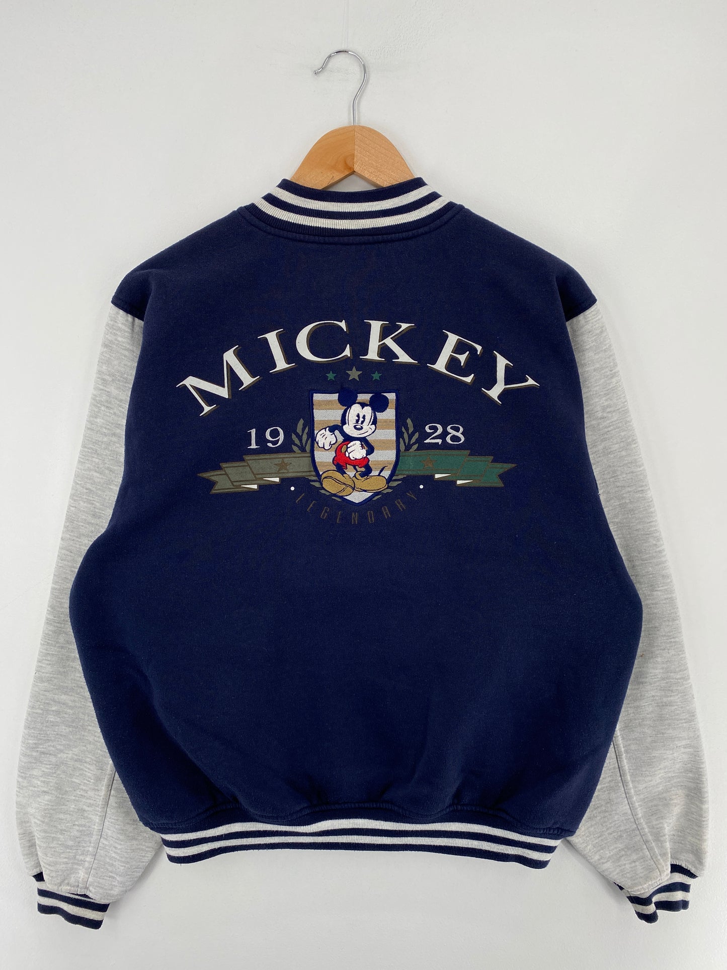 00' DISNEY MICKEY Size L Vintage Cotton Jacket / E2885J