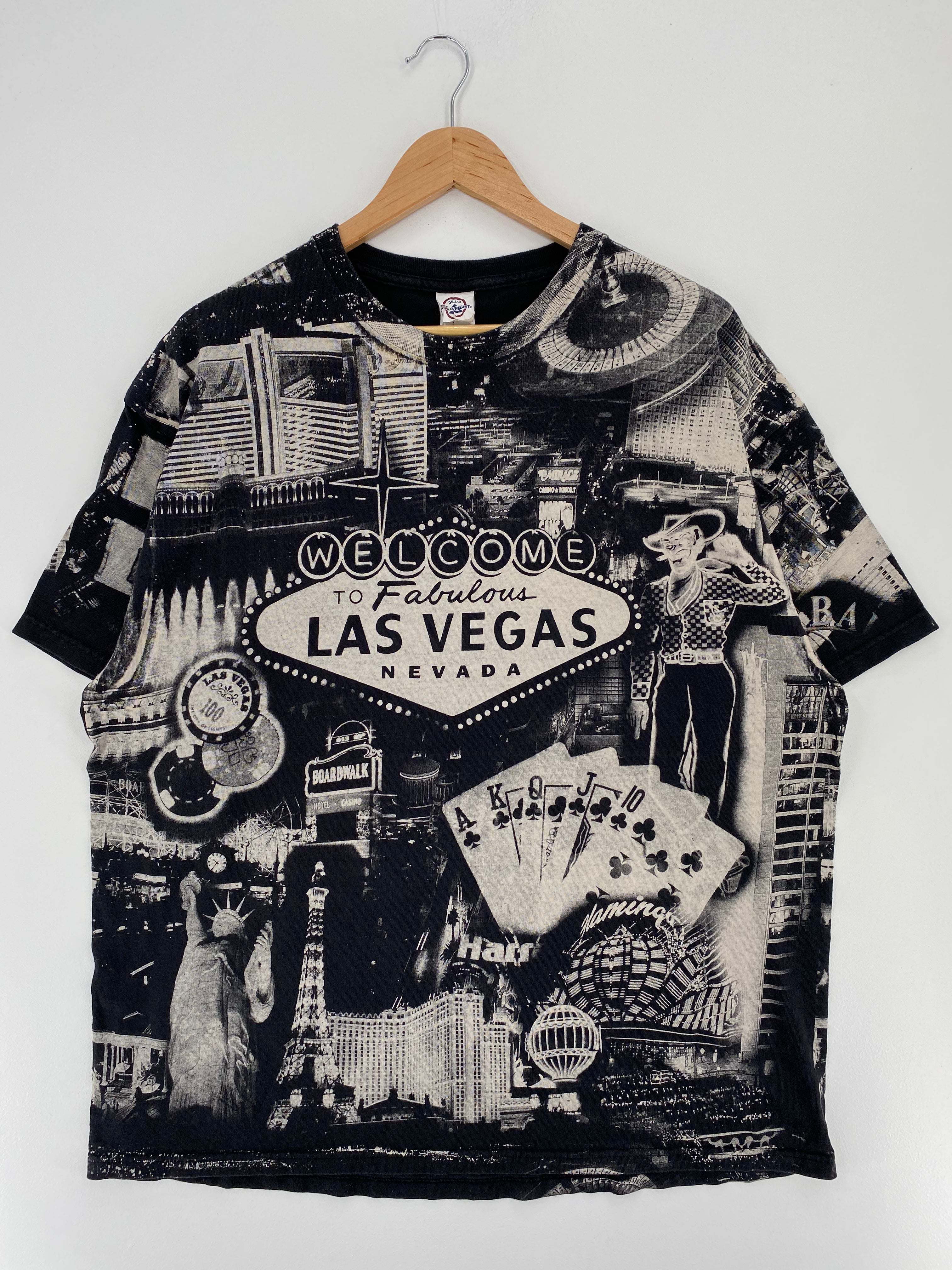 Vintage LAS VEGAS Size XXL Vintage T-Shirts / A2924 – FISHTALE VINTAGE