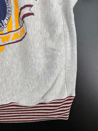 90's CENTRAL MICHIGAN UNIVERSITY Made in USA Size M Vintage College Sweat-Shirt / E2959S