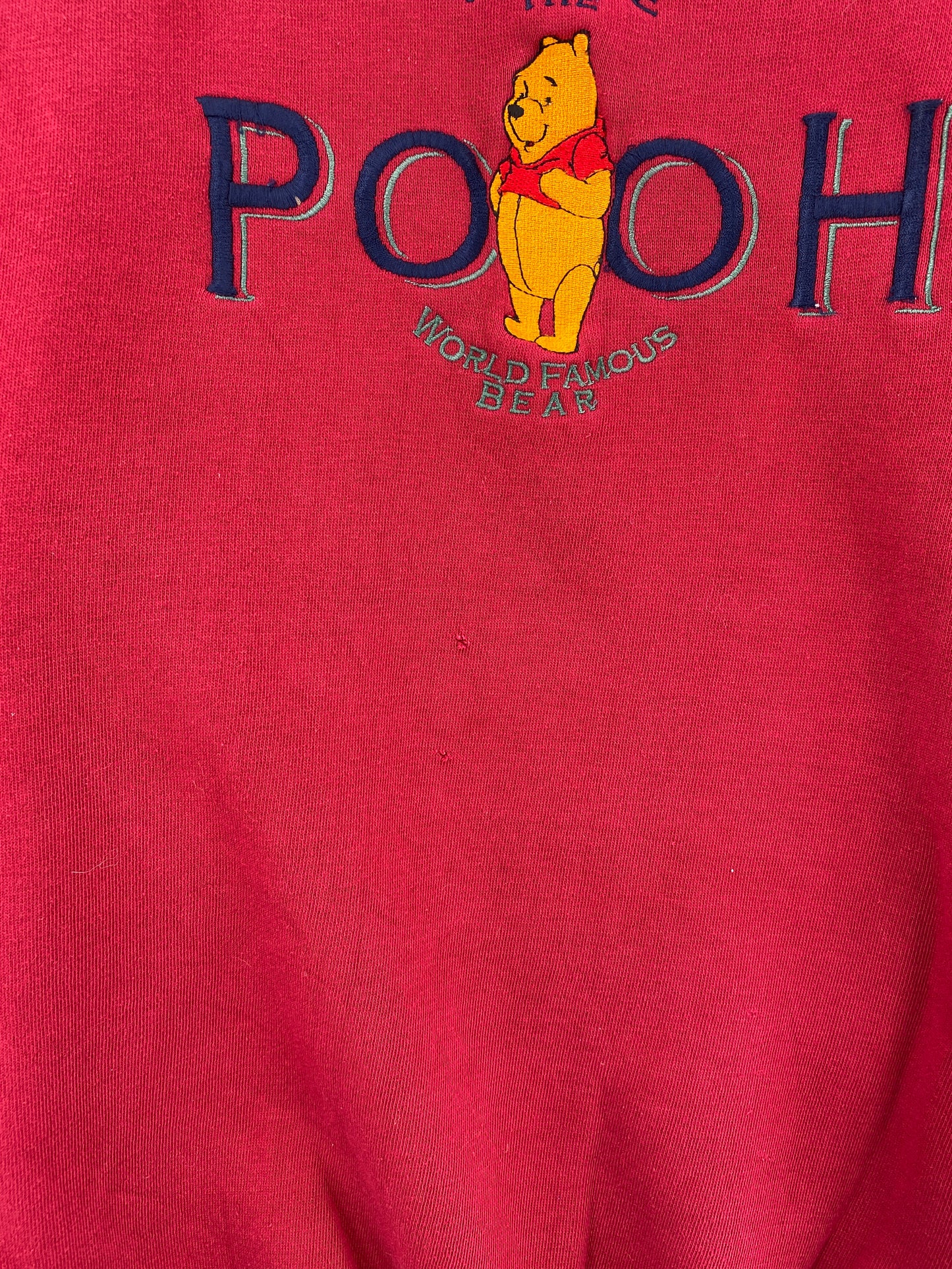 00' DISNEY WINNIE THE POOH Size L Vintage Sweat-shirt / E2888S