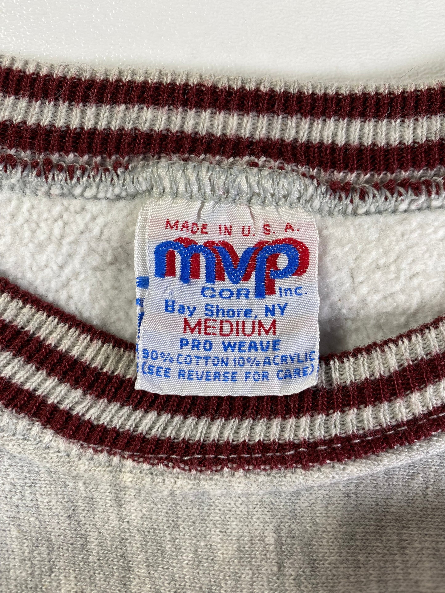 90's CENTRAL MICHIGAN UNIVERSITY Made in USA Size M Vintage College Sweat-Shirt / E2959S