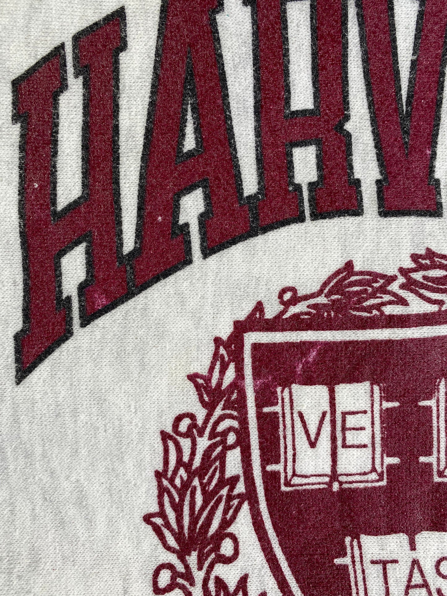 90's HARVARD Size No Tag (Approx.M) Vintage College Sweat-Shirt / E2961S