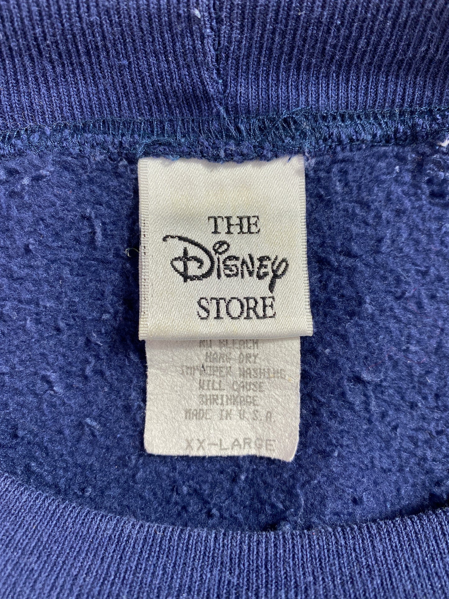 .00’s DISNEY MICKEY Made in USA Size XXL Vintage Sweat-shirt / E2889S