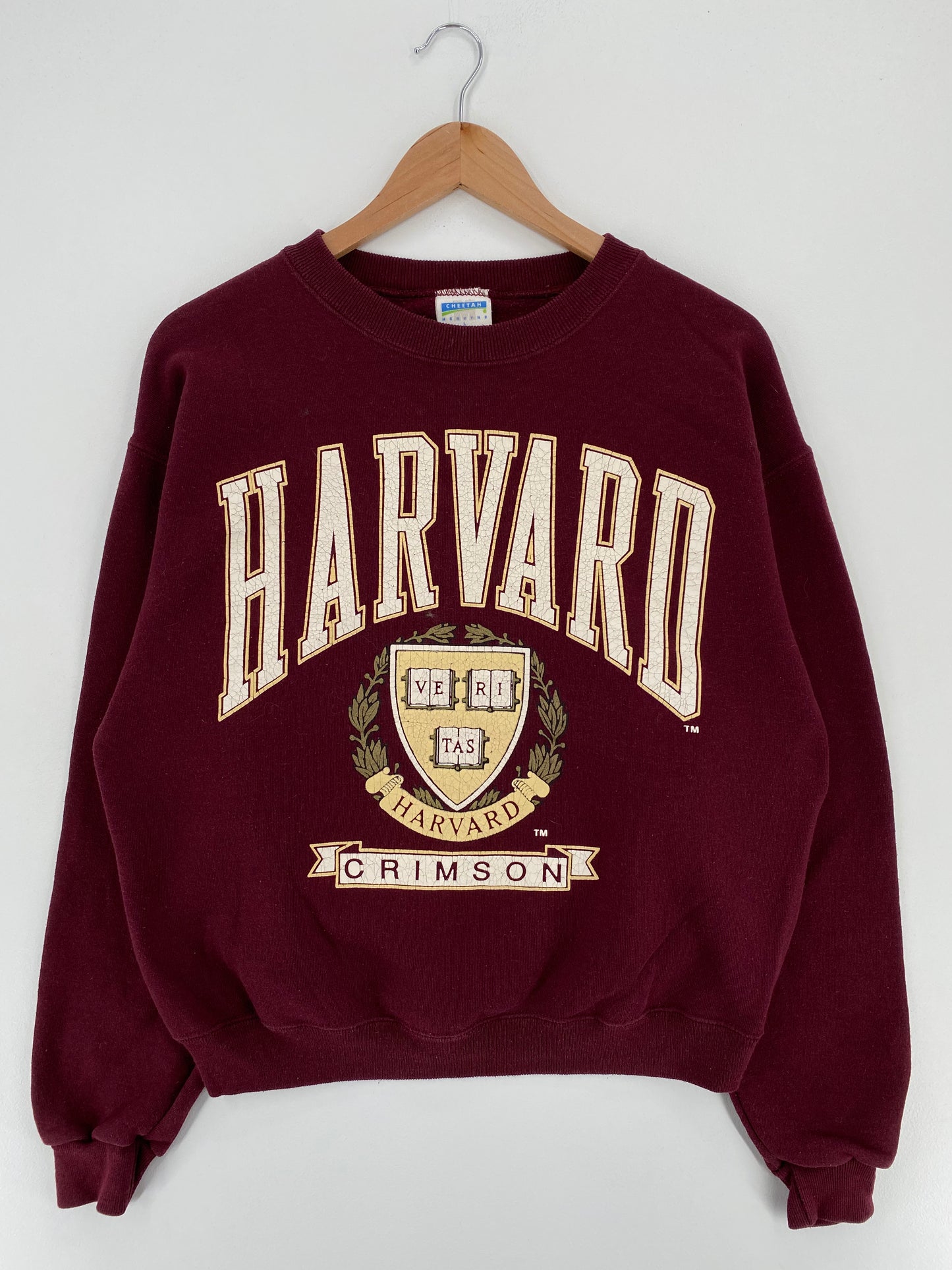 90's HARVARD Made in USA Size L Vintage College Sweat-Shirt / A2930
