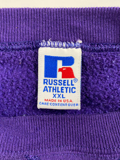 90's KANSAS STATE Made in USA Size XXL Vintage College Sweat-Shirt / A2931