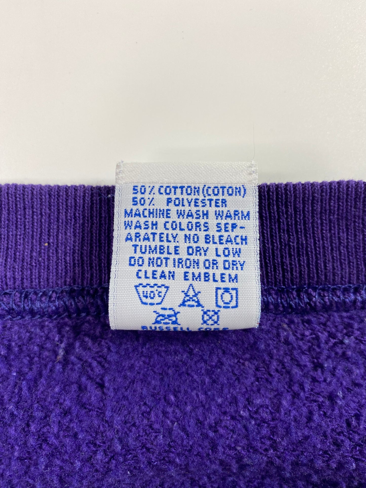 90's KANSAS STATE Made in USA Size XXL Vintage College Sweat-Shirt / A2931