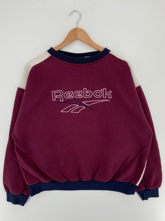 90's REEBOK Size M Vintage Sweat-shirt / A3020