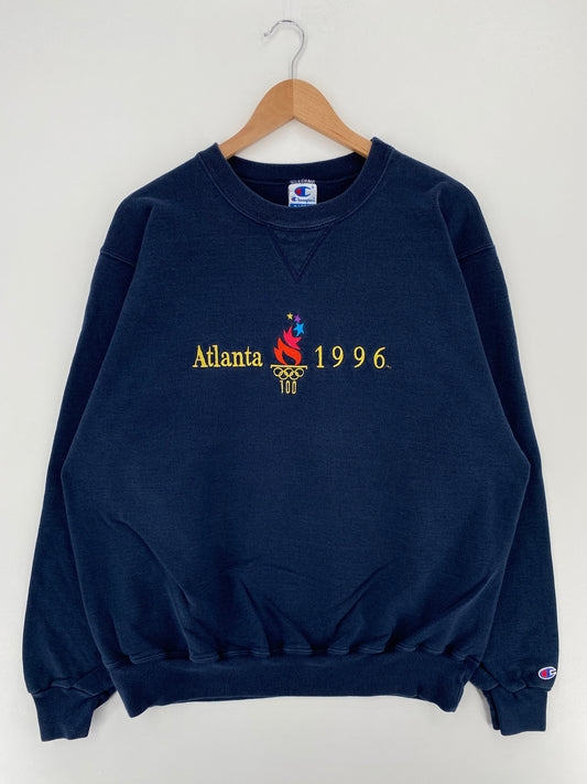 1996 ATLANTA OLYMPIC Made in USA Size XL Vintage Sweat-shirt / A3022