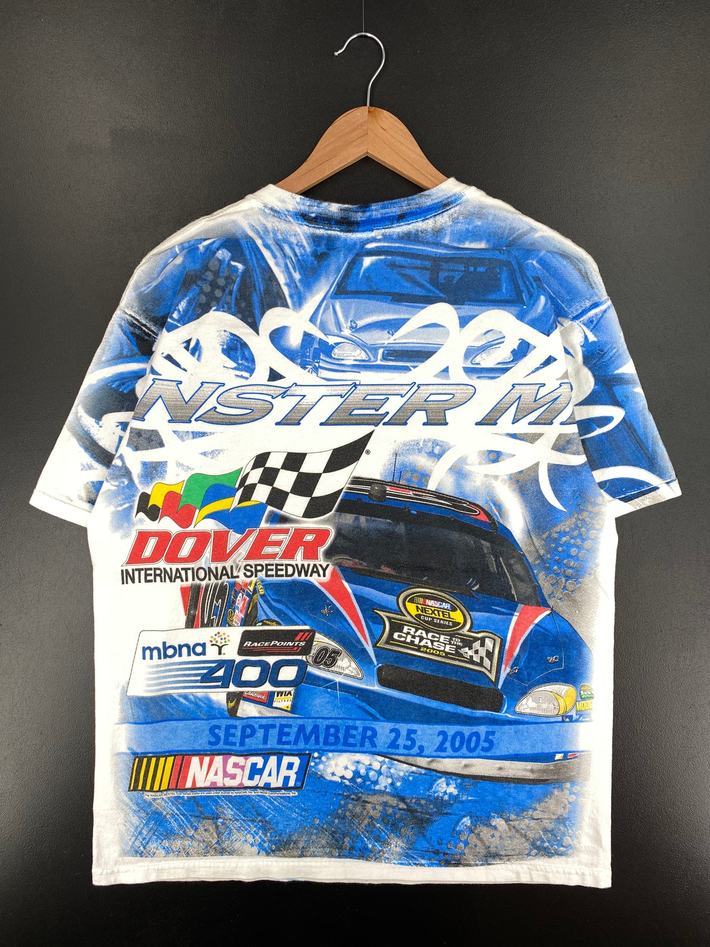 2005 NASCAR DOVER INTERNATIONAL SPEEDWAY Size L Vintage Racing T-Shirt / A3044