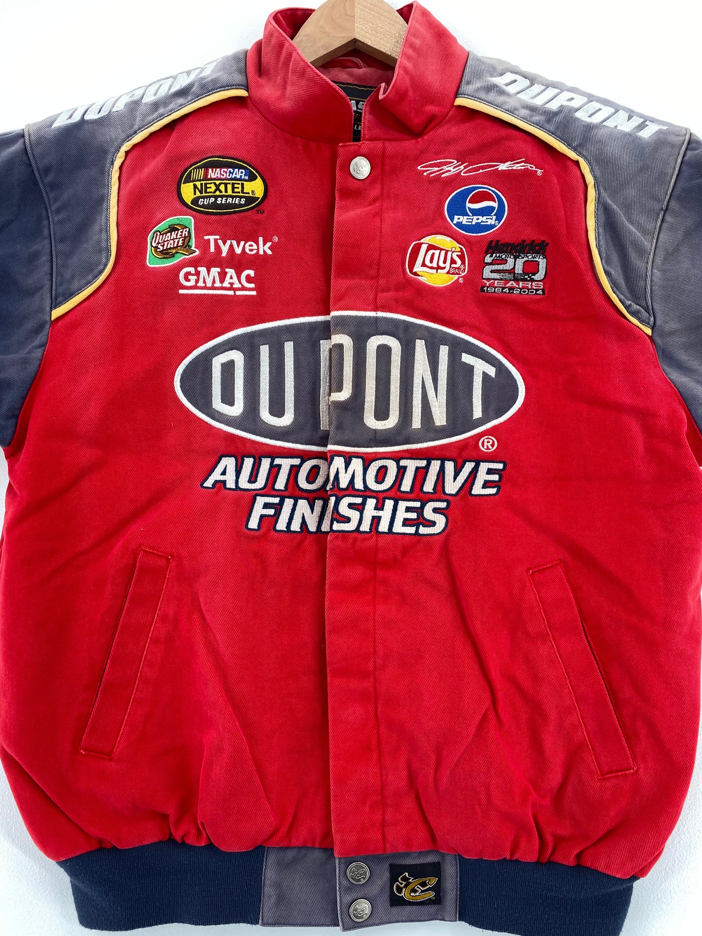 Vintage NASCAR JEFF GORDON x DU PONT Size M Racing Jacket / A3062