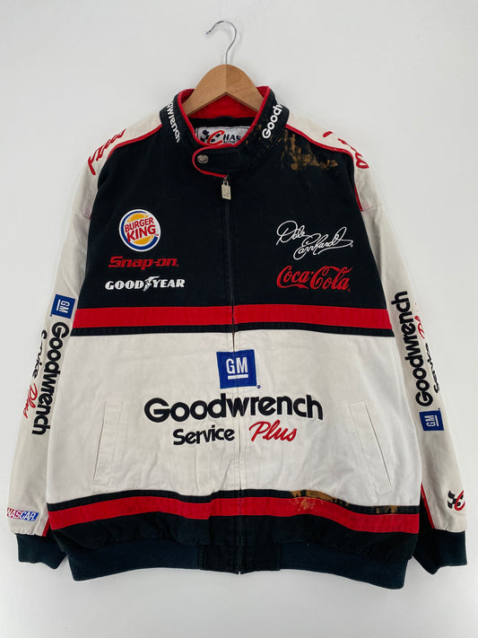 Vintage NASCAR DALE EARNHARDT x GOODWRENCH Size XL Racing Jacket / A3063