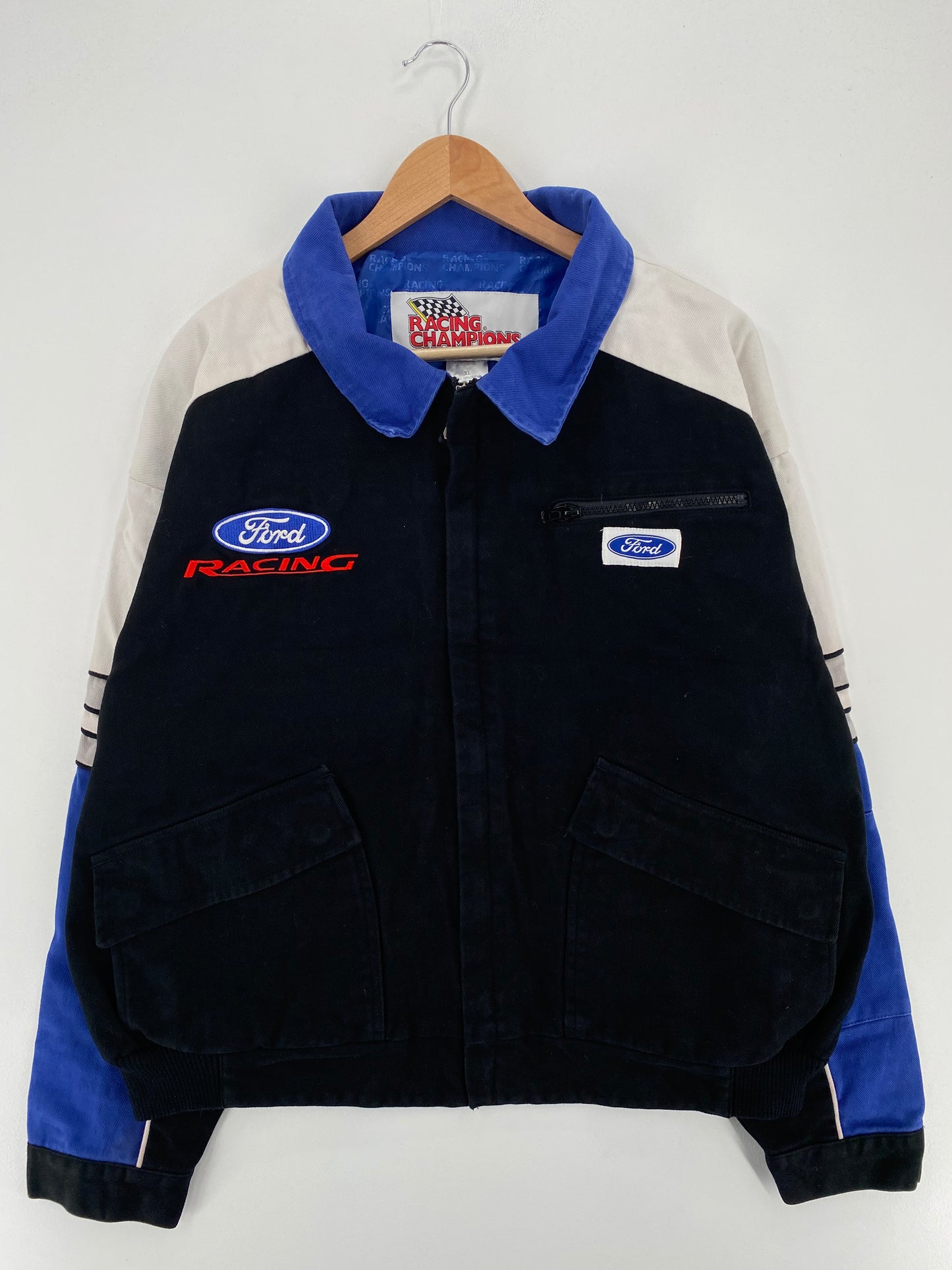 Vintage FORD RACING Size XL Racing Jacket / A3065