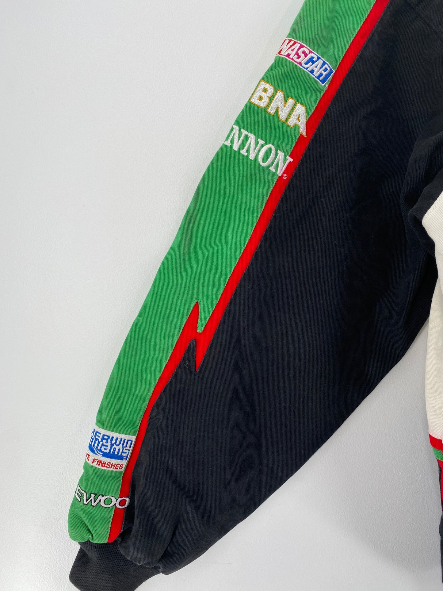 Vintage NASCAR BOBBY LABONTE x INTERSTATE BATTERIES Size M Racing Jacket / A3067