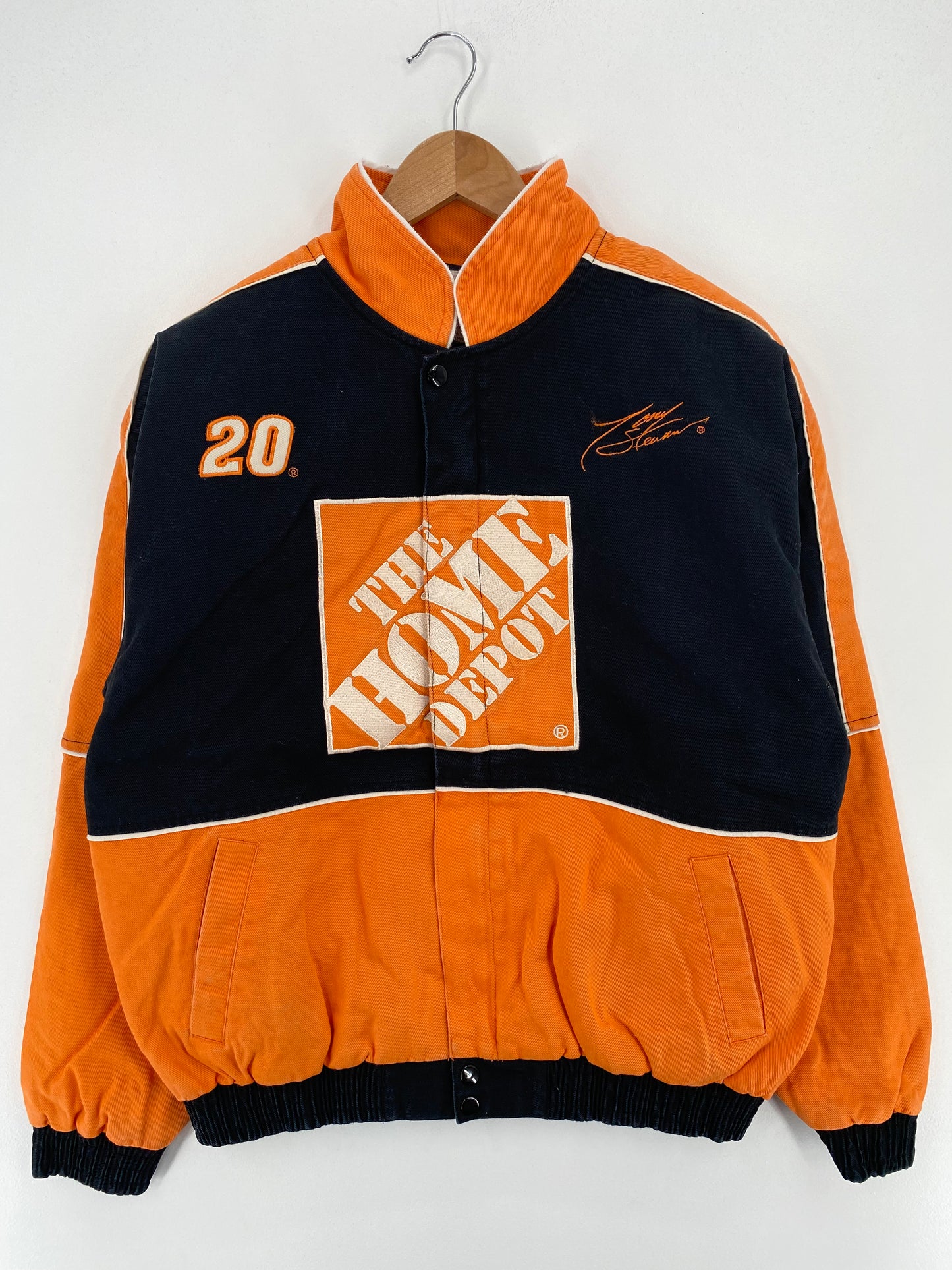 Vintage TONY STEWART x HOME DEPOT Size M Racing Jacket / A3069