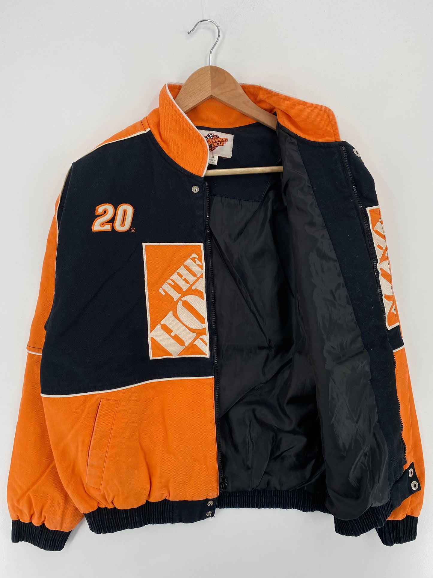 Vintage TONY STEWART x HOME DEPOT Size M Racing Jacket / A3069