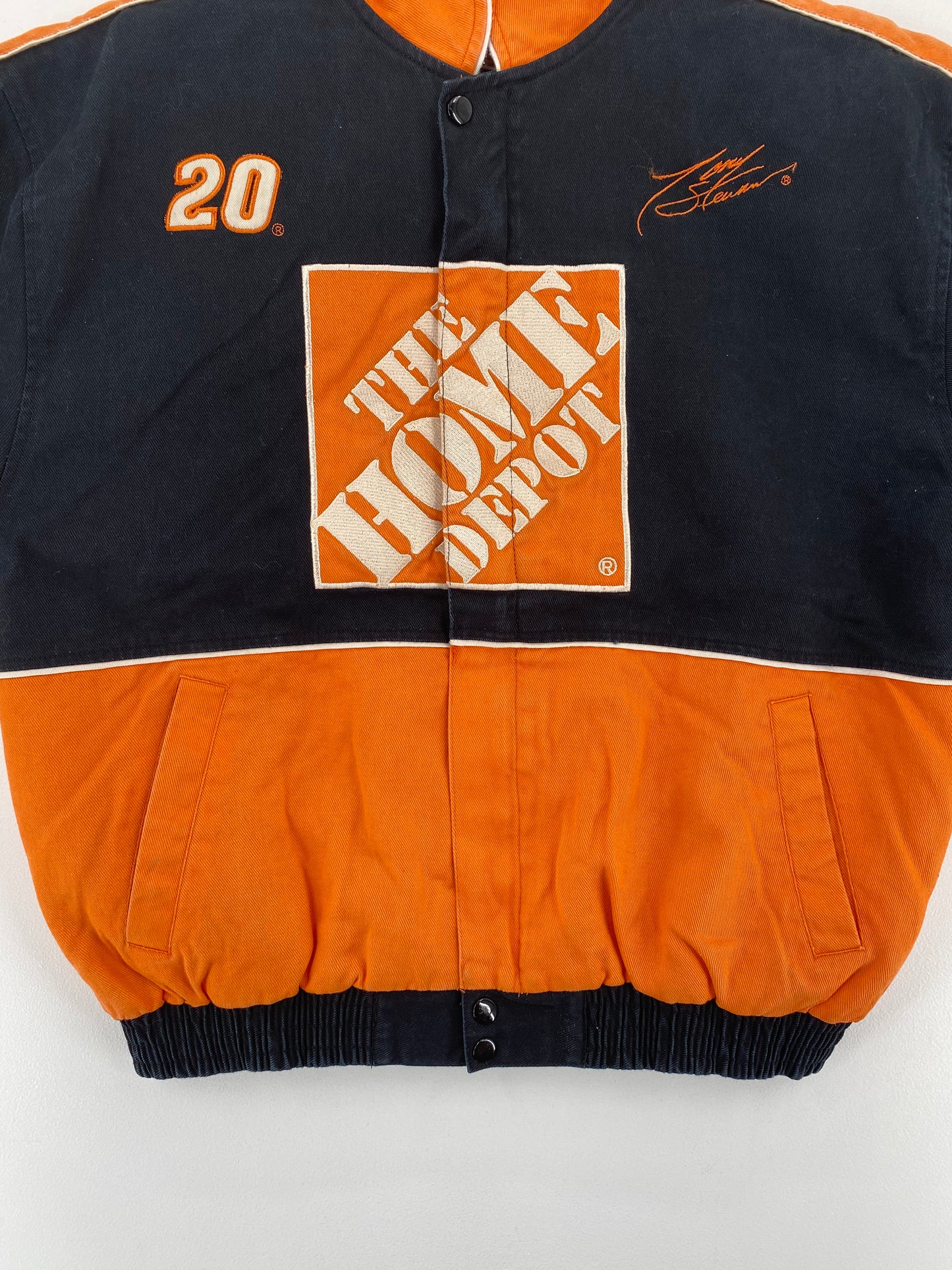 Vintage TONY STEWART x HOME DEPOT Size M Racing Jacket / A3069