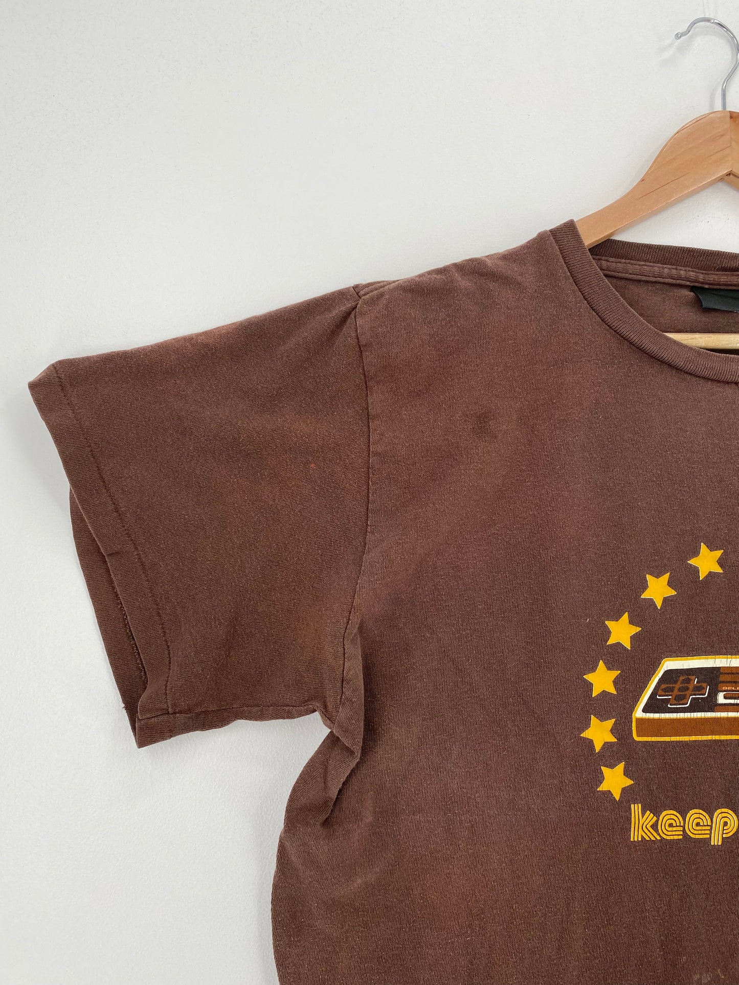 2003 NINTENDO KEEP IT REAL Made in USA Size L Vintage T-Shirt / E6006T