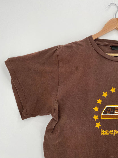 2003 NINTENDO KEEP IT REAL Made in USA Size L Vintage T-Shirt / E6006T