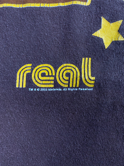 2003 NINTENDO KEEP IT REAL Made in USA Size L Vintage T-Shirt / E6006T