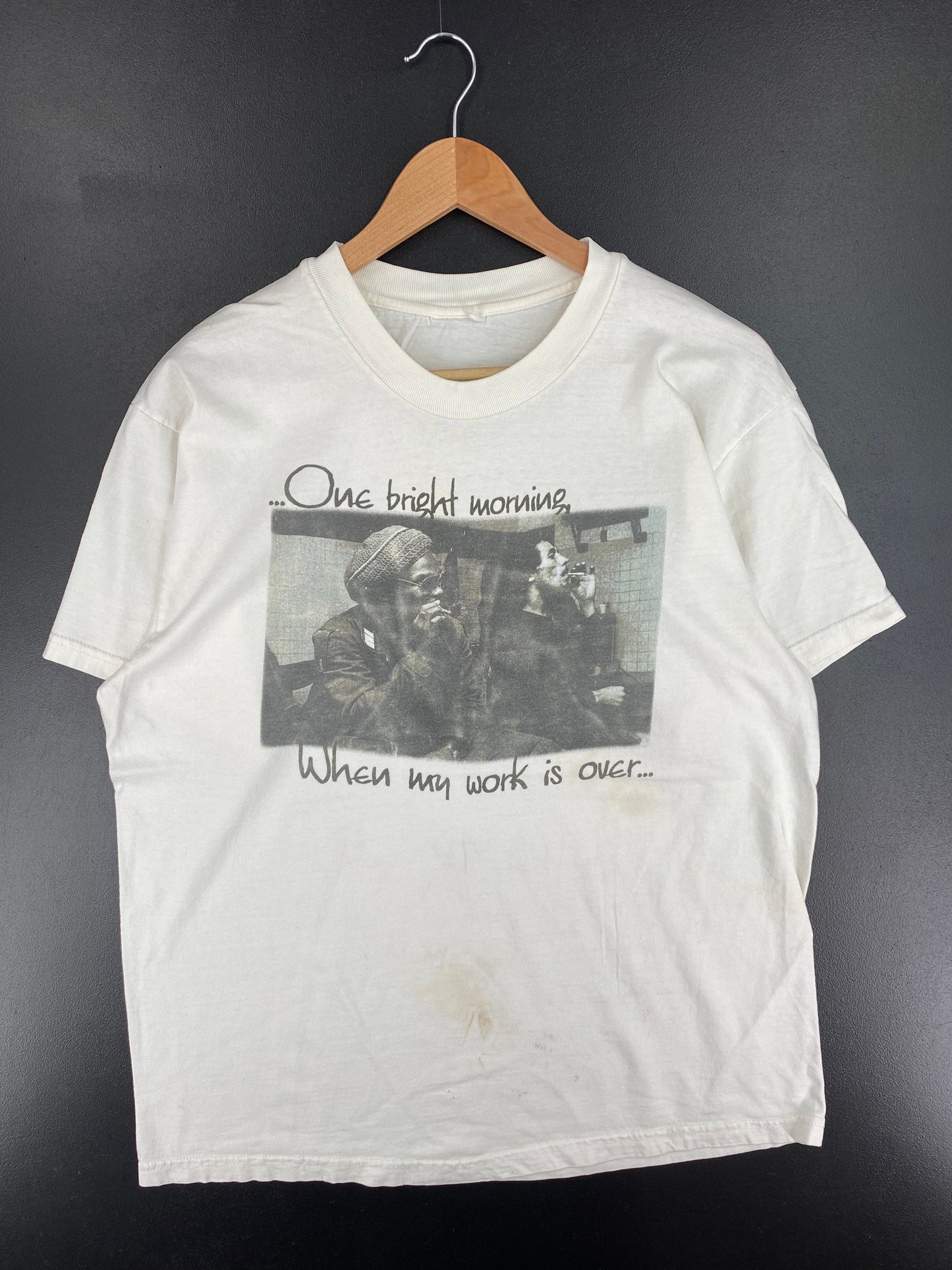 Vintage BOB MARLEY Size No Tag (Approx.L) Vintage Music T-Shirt / E3846T