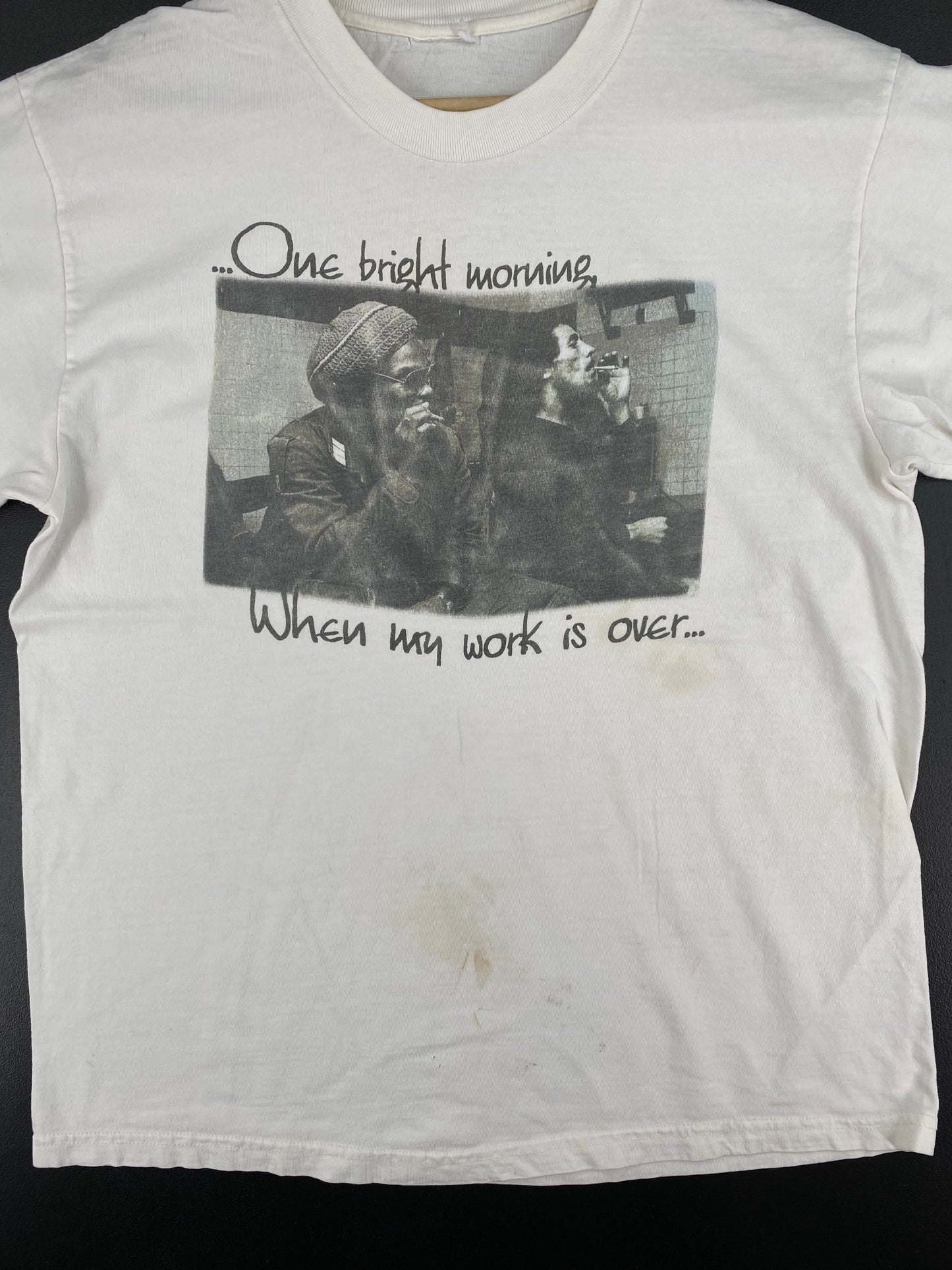 Vintage BOB MARLEY Size No Tag (Approx.L) Vintage Music T-Shirt / E3846T