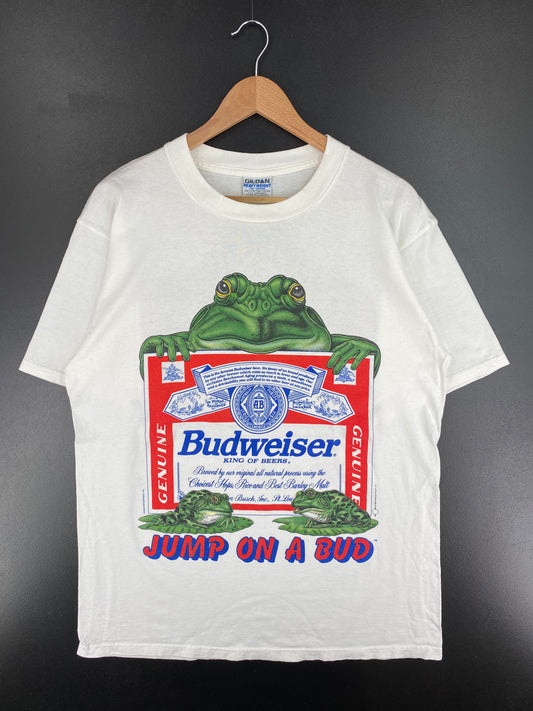 1995 BUDWEISER Size L Vintage T-Shirt / A3081