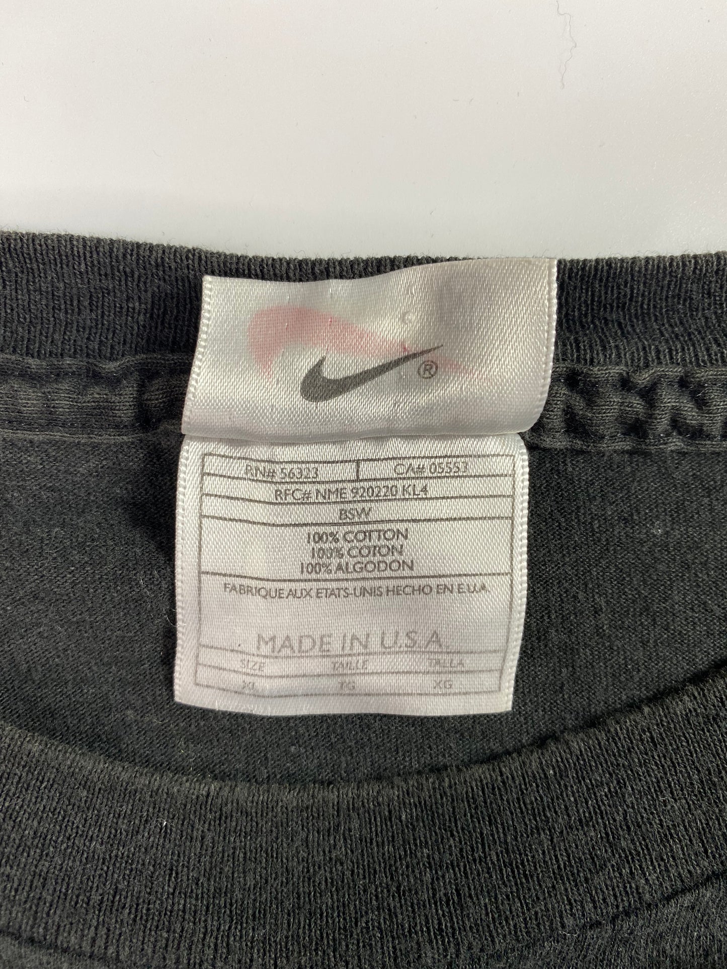 90's NIKE made in USA Size XL Vintage T-Shirt / A3083
