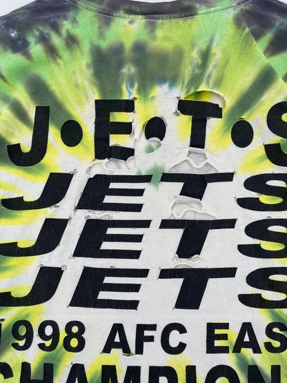 1998 NEW YORK JETS Size XXL Vintage NFL T-Shirt / A3084